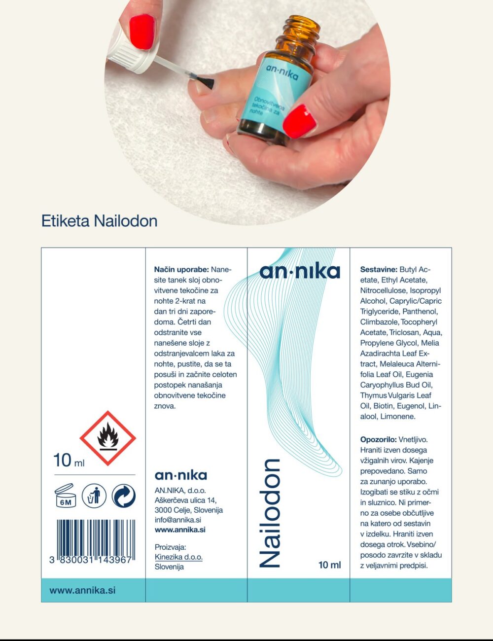 Nailodon© - Obnovitveni lak za nohte