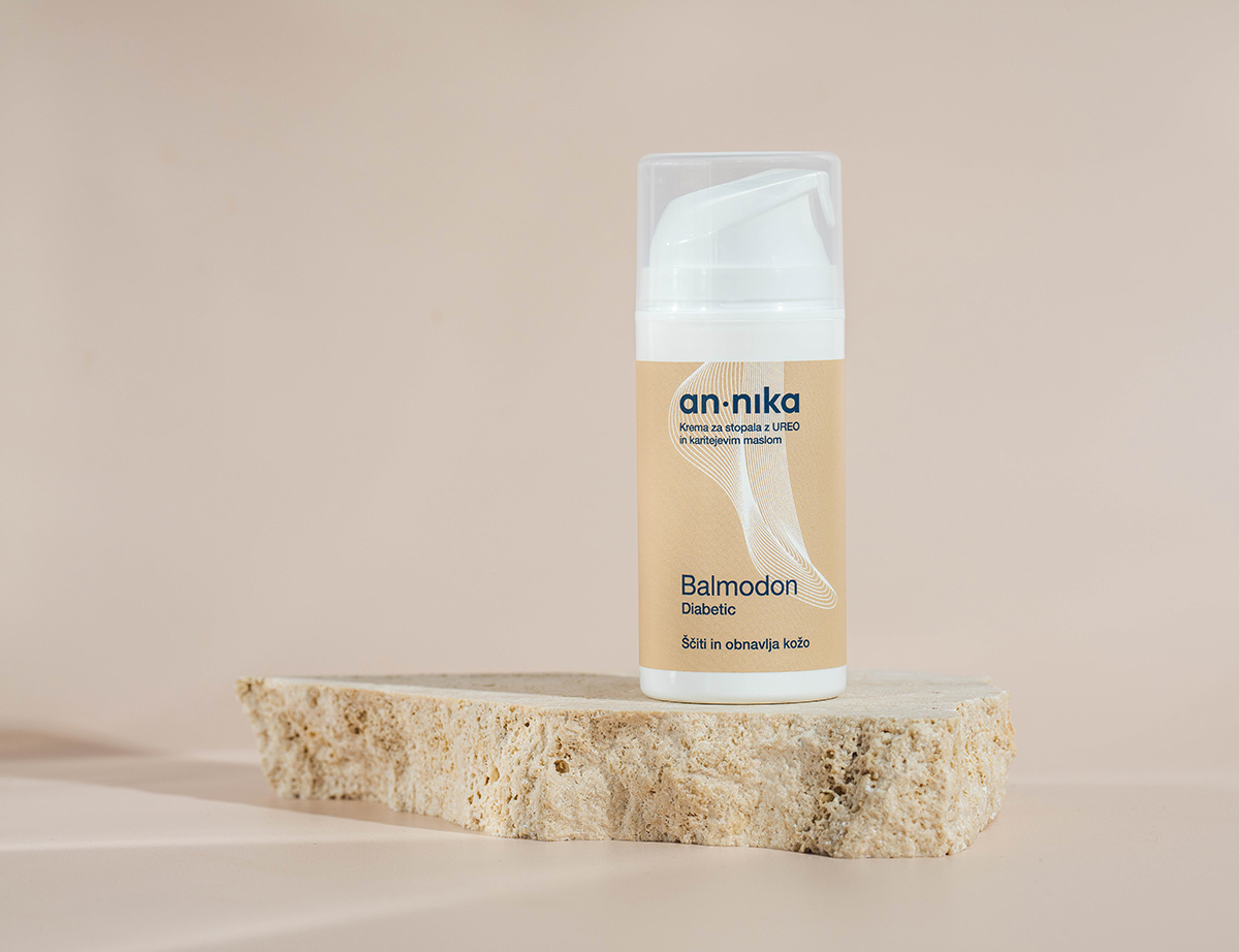 Balmodon Diabetic© - negovalna krema za stopala