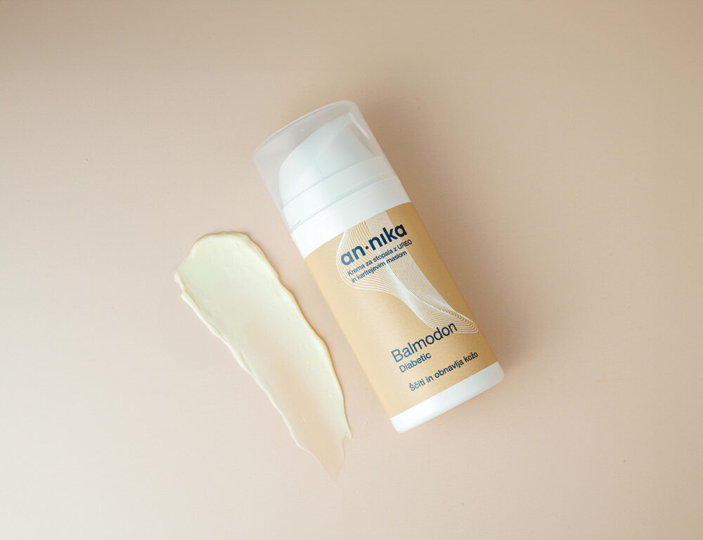 Balmodon Diabetic© - negovalna krema za stopala
