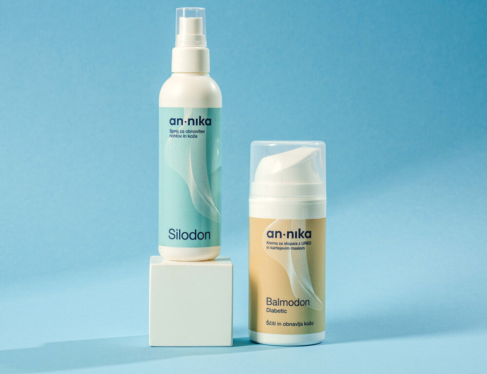 Balmodon Diabetic© + Silodon© - paket za nego razpokanih pet diabetikov