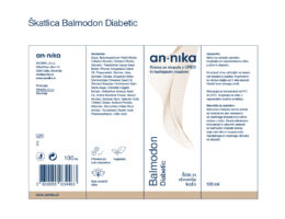 Balmodon Diabetic© - negovalna krema za stopala